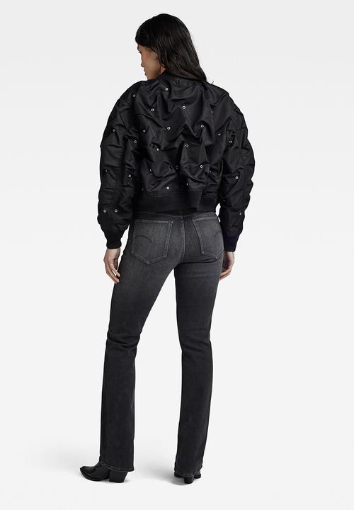 G-STAR - Noxer bootcut wmn - worn in black moon