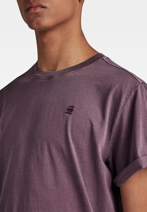 G-STAR - Lash r t short sleeve compact jersey o rfd - lt maze gd