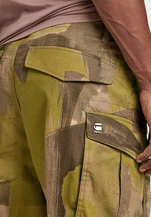 G-STAR - Rovic zip relaxed 1\2 - safari watercolor camo