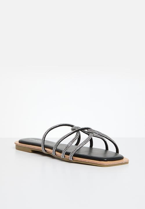 Madison® - Haven strappy sandal - black