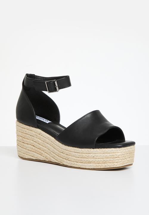 Madison® - Cameron espadrille sandal - black