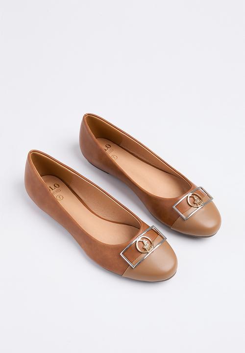POLO - Toe cap pump - stone