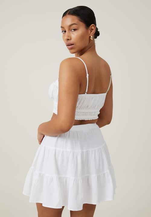Cotton On - Haven bralette - white