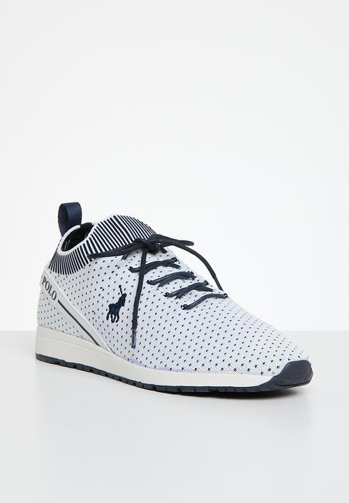 POLO - Classic knitted runner - white