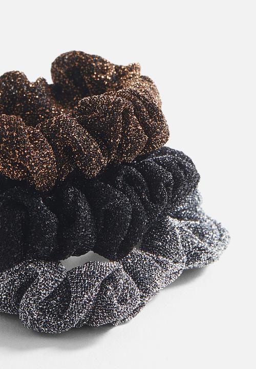MANGO - Hair tie latina - black
