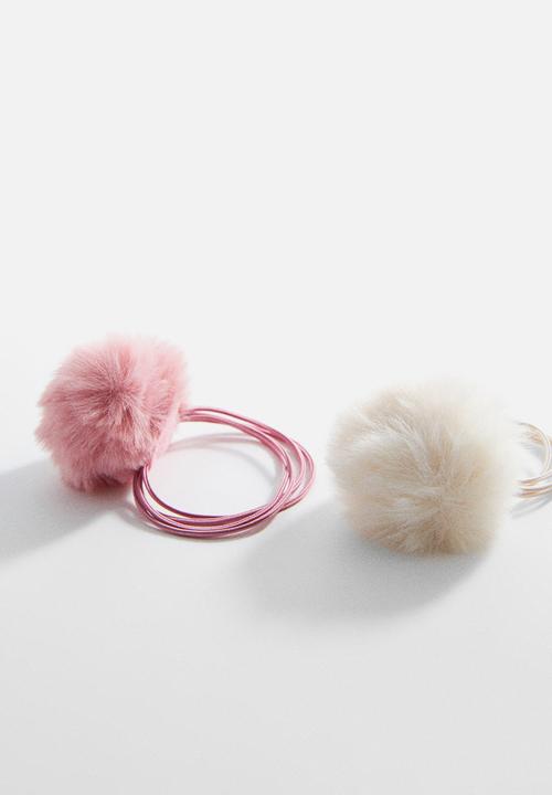 MANGO - Hair tie blake - pink