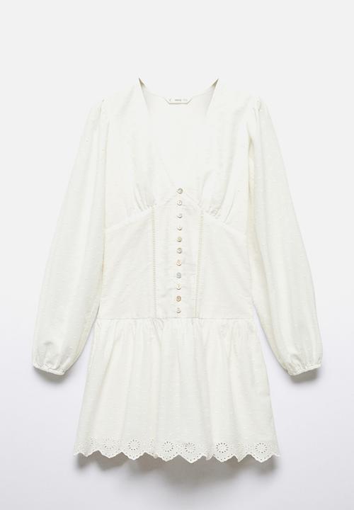 MANGO - Dress delhi - offwhite