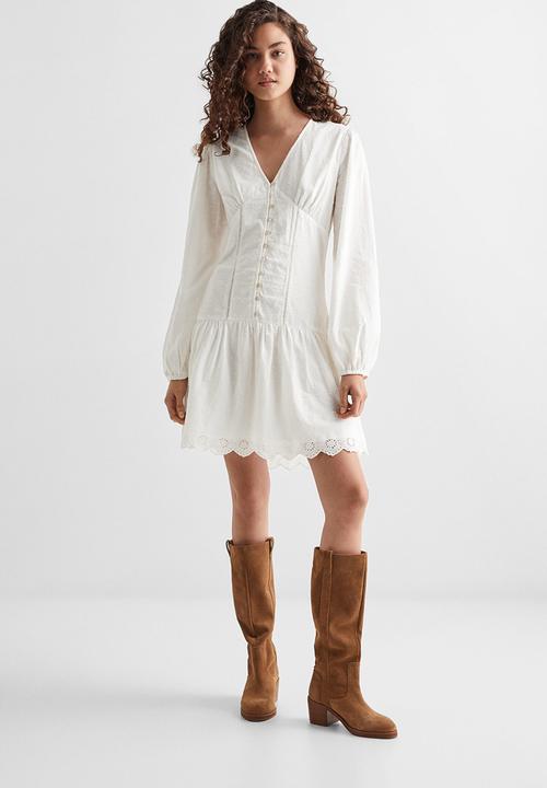 MANGO - Dress delhi - offwhite
