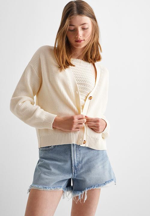 MANGO - Cardigan jaipur - light beige