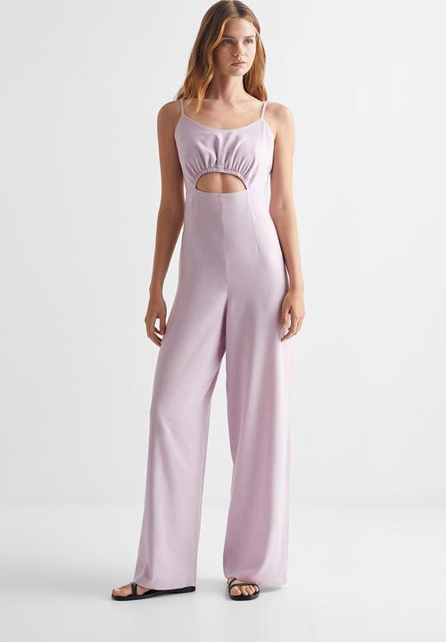 MANGO - One-piece suit fresh - pastel purple