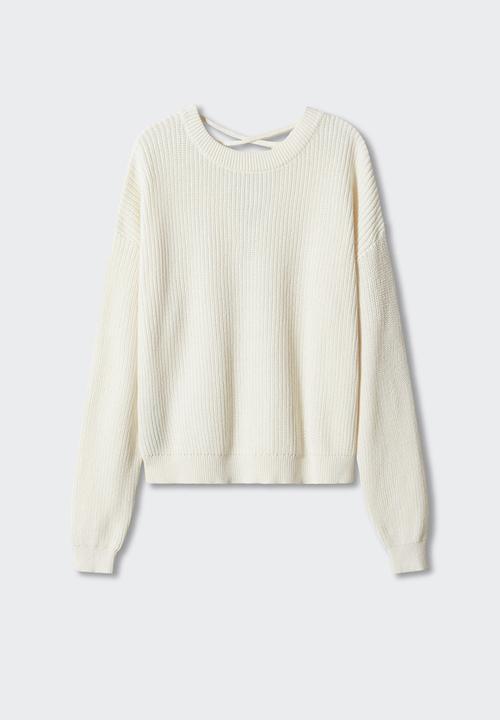MANGO - Sweater curry - light beige