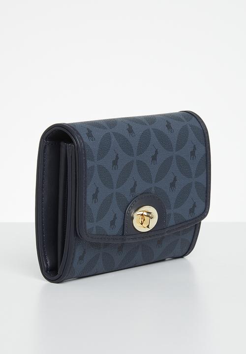 POLO - Compact turn lock clutch - navy