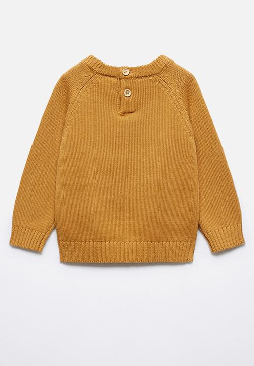 MANGO - Sweater mauro5 - mustard