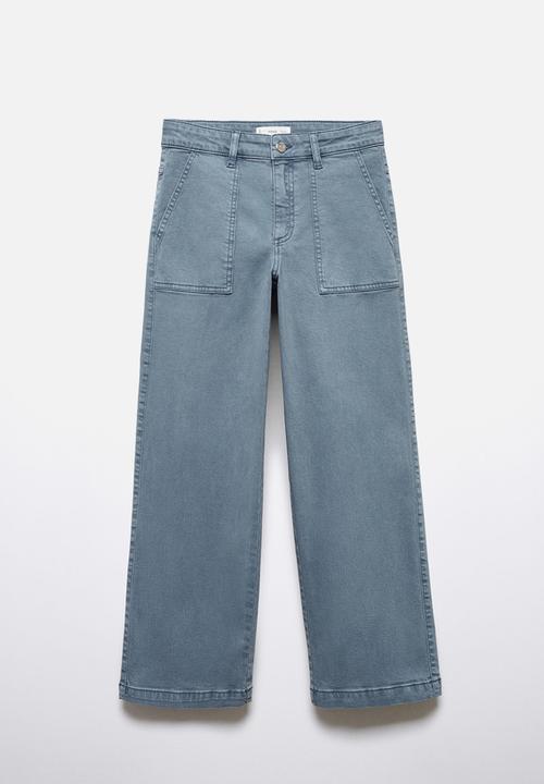 MANGO - Jeans utility - blue