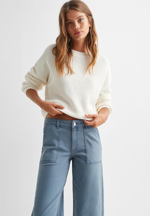 MANGO - Jeans utility - blue