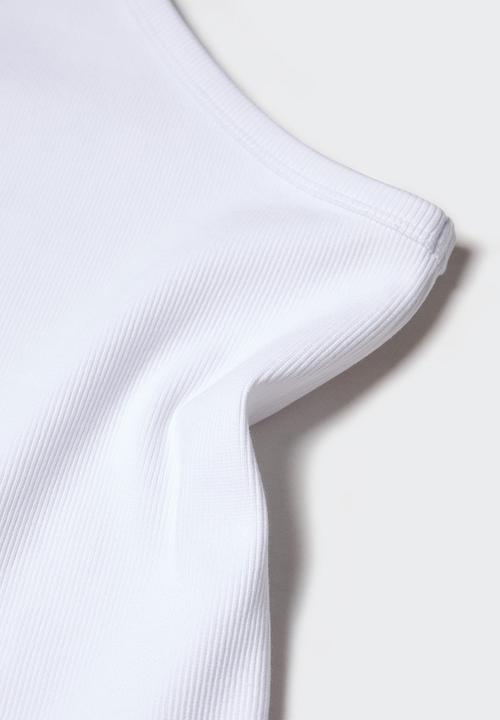 MANGO - T-shirt rock - off white