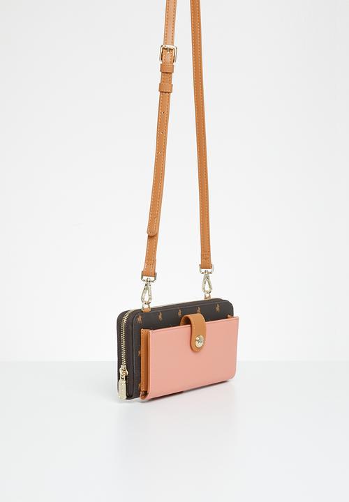 POLO - Canterbury phone sling - coral
