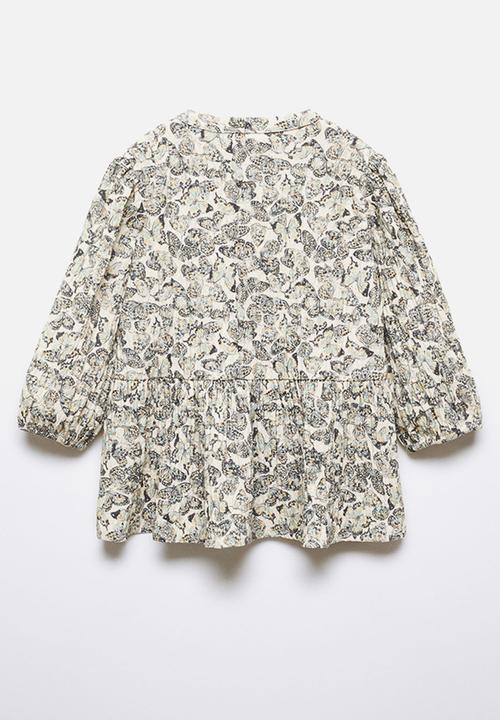 MANGO - Dress marisa - off white