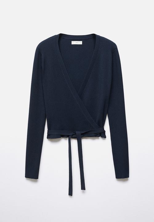 MANGO - Cardigan ballet - navy