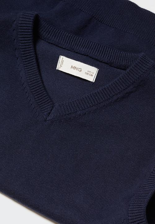 MANGO - Waistcoat genio5 - navy