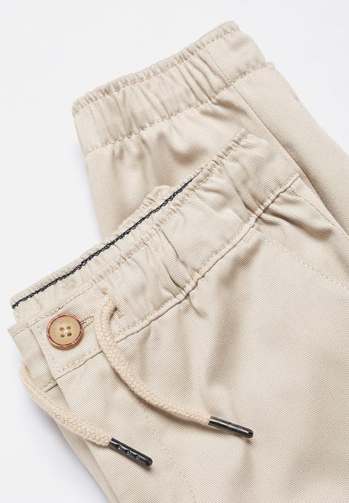 MANGO - Trousers feli - grey stone