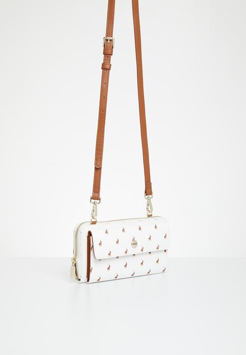 POLO - Iconic phone sling - white