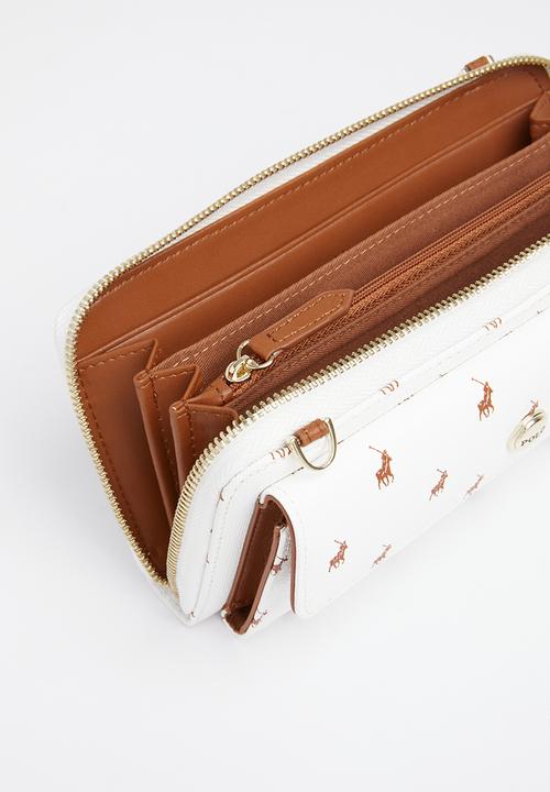 POLO - Iconic phone sling - white