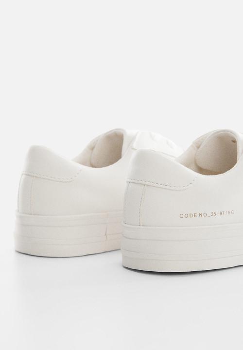 MANGO - Sport shoe asher - white