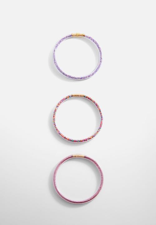 MANGO - Bracelet scoubi - pink
