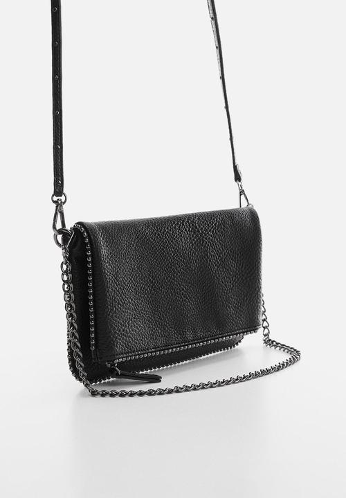 MANGO - Bag m- bolitas - black