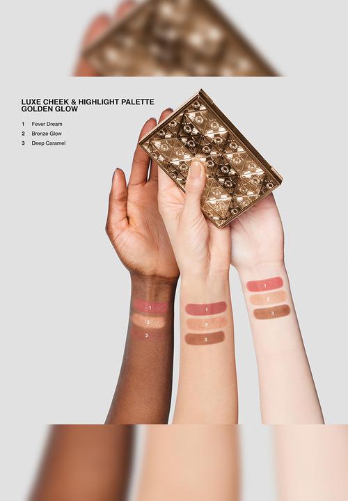 BOBBI BROWN - Golden Glamour Collection Luxe Cheek & Highlighting Palette - Golden Glow