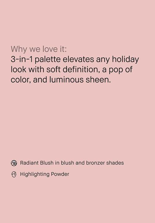 BOBBI BROWN - Golden Glamour Collection Luxe Cheek & Highlighting Palette - Golden Glow