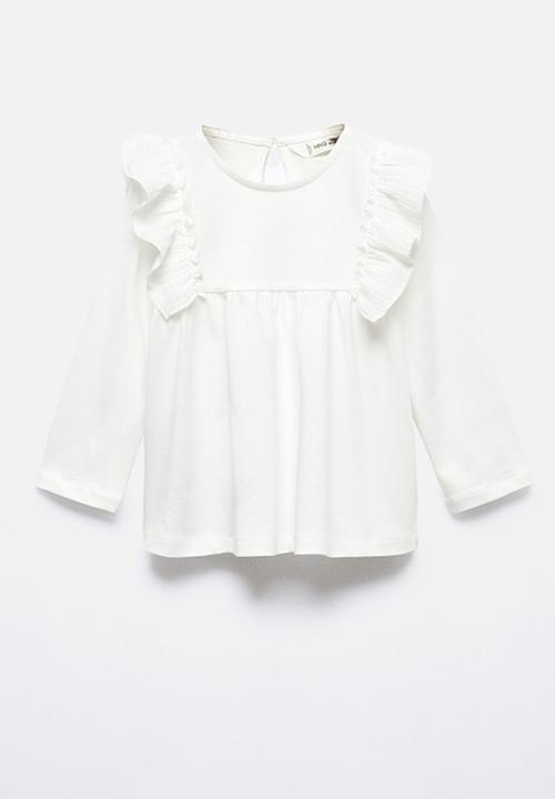 MANGO - T-shirt cloe - offwhite