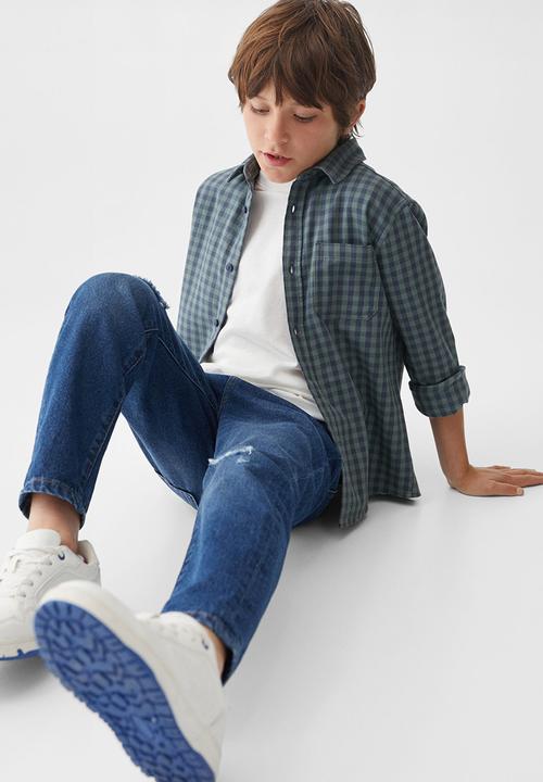 MANGO - Shirt victor - dark green