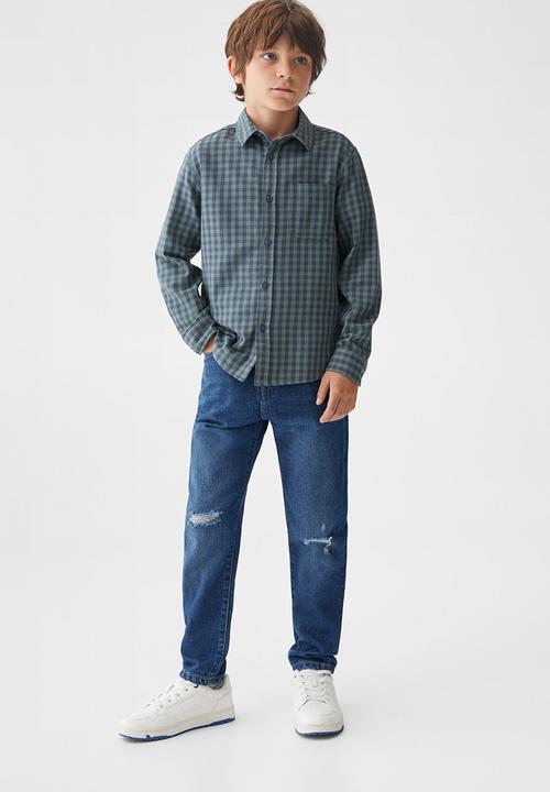 MANGO - Shirt victor - dark green