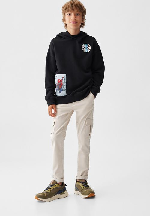 MANGO - Sweatshirt reflect - black