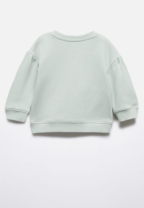 MANGO - Sweatshirt chiff - turquoise