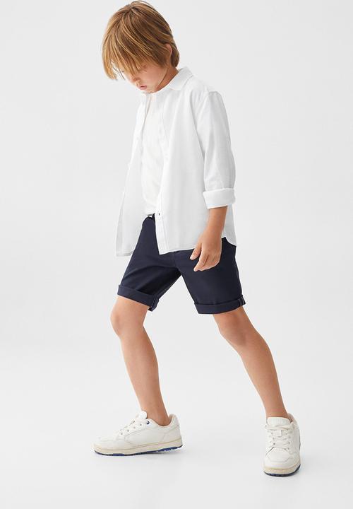 MANGO - Shirt blas - white