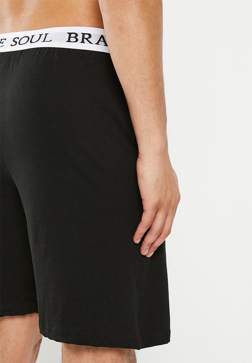 Brave Soul - Loungewear - Black