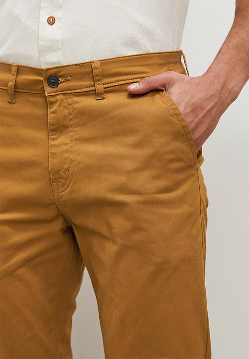 Superbalist - Caleb slim chino - taupe