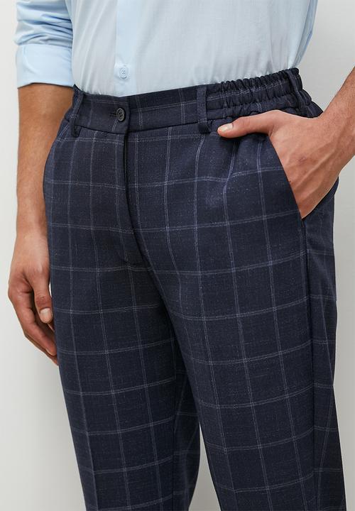 Superbalist - Comfort slim fit trouser - navy
