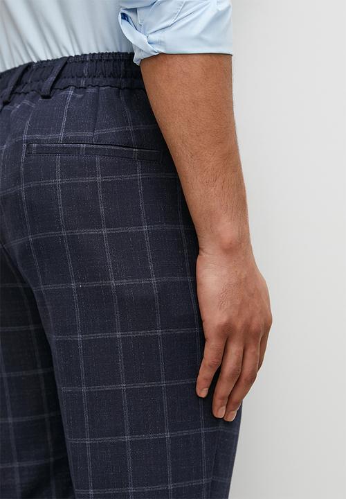 Superbalist - Comfort slim fit trouser - navy