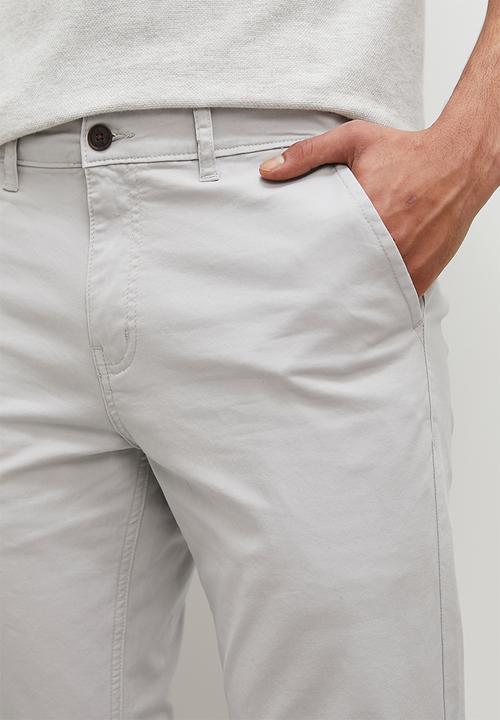 Superbalist - Caleb slim chino - grey