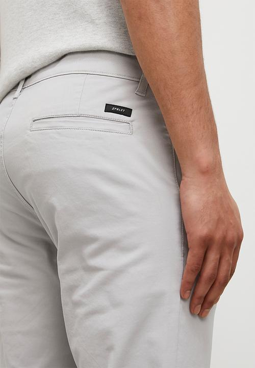 Superbalist - Caleb slim chino - grey