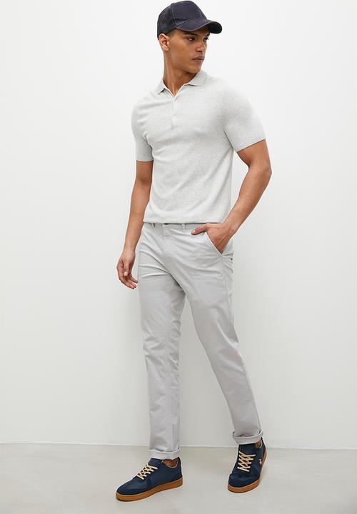 Superbalist - Caleb slim chino - grey
