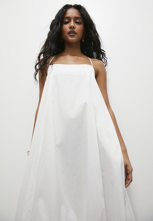 Superbalist - Strappy trapeze maxi dress - ivory