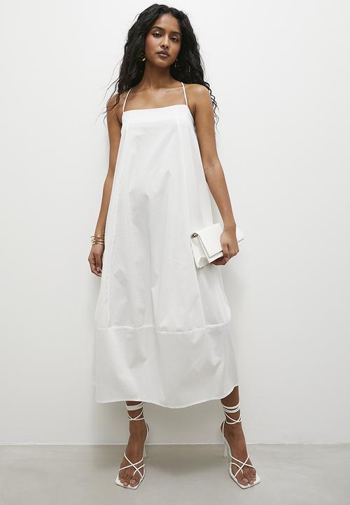 Superbalist - Strappy trapeze maxi dress - ivory