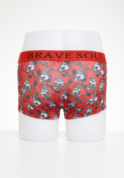 Brave Soul - Mbx-509cole 2 pack - navy & red