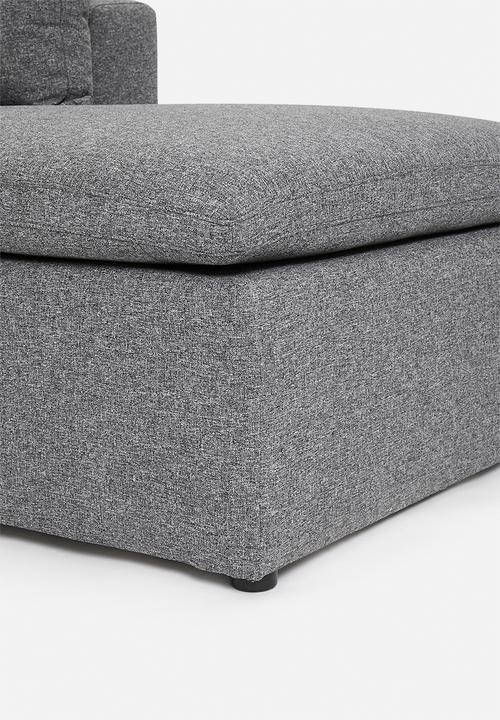 Sixth Floor - Halo modular chaise - grey