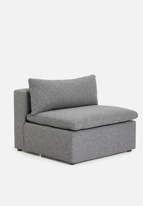 Sixth Floor - Halo modular single seater - grey